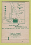 Matchbook Cover - Rogers Parrott Furniture Dallas TX WEAR 40 Strike