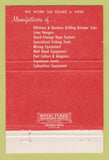 Matchbook Cover - Midway Fishing Tool Long Beach CA Los Angeles 40 Strike