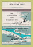Matchbook Cover - Hamilton Watches Weatherproof SAMPLE 40 Strike