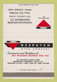 Matchbook Cover - Hartmann Schaffer Engineering Detroit MI 40 Strike