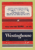 Matchbook Cover - Westinghouse Electric Corp 40 Strike