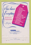 Matchbook Cover PJ Nee Dreamhouse Furniture Arlington VA Rockville MD 40 Strike