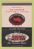 Matchbook Cover - The Treasure Chest Poughkeepsie NY WEAR 40 Strike