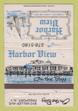 Matchbook Cover - Harbor View Freeport NY Restaurant 40 Strike