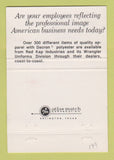 Matchbook Cover - Wranger Uniforms Clothes Nashville TN 40 Strike