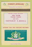 Matchbook Cover - Hamilton Watches Fisher's Marion VA Bristol TN 40 Strike