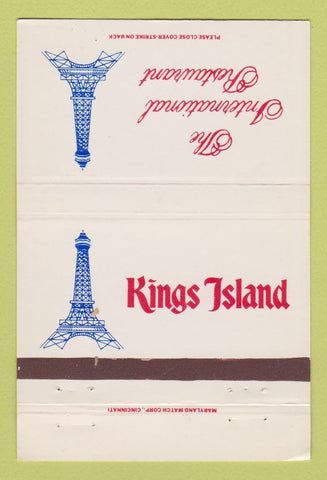 Matchbook Cover - Kings Island Restaurant WEAR 40 Strike