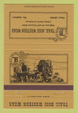 Matchbook Cover - Trail Boss Western Wear Clothes Eufaula OK 40 Strike