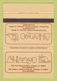 Matchbook Cover - Chicago LTD Chicago IL Clothes 40 Strike