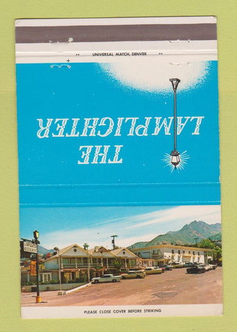 Matchbook Cover - The Lamplighter Restaurant Salt Lake City UT 40 Strike