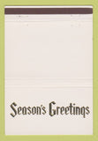 Matchbook Cover - Morrison Paper Company Oklahoma City OK Christmas 40 Strike