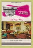 Matchbook Cover - Walper Furniture Adrian MI 40 Strike