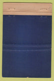Matchbook Cover - Jeanne Tete Millinery Clothes WEAR 40 Stick
