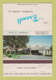 Matchbook Cover - HP Brandt Funeral Home Pittsburgh PA 40 Strike