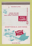 Matchbook Cover - Hanny's Scottsdale AZ Clothes WEAR 40 Strike
