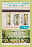 Matchbook Cover - Hallmark Manor's Smorgasbord Buffalo NY WEAR 40 Strike