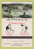 Matchbook Cover - Montgomery Inn Bob Hope Sawyer Point WORN 40 Strike