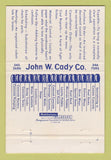Matchbook Cover - John Cady Swimming Pools 40 Strike