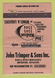 Matchbook Cover - John Trimper Son Liquor WEAR 40 Strike