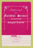 Matchbook Cover - Daly and Bartel Mortuary Funeral Anaheim CA 40 Strike