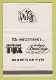 Matchbook Cover - Cleveland Tuxedo Bridal OH 40 Strike