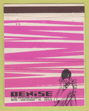 Matchbook Cover - Denise Clothes Paris France girlie 40 Strike