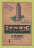 Matchbook Cover - Greenberg Real Estate Philadelphia PA WORN 40 Strike