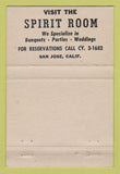 Matchbook Cover - Havenly Foods Restaurant San Jose CA 40 Strike