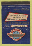 Matchbook Cover - Renauld Steam Specialists Los Angeles CA WORN 40 Strike