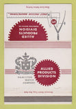 Matchbook Cover - Hamilton Watches Allied Products Division 40 Strike