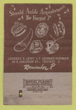 Matchbook Cover - Lewy and Goodman Jewelry Chicago IL 40 Strike