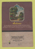 Matchbook Cover - Johann Funeral Home Evansville IN WEAR 40 Strike