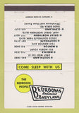 Matchbook Cover - Bedrooms Unlimited Baby Furniture Cleveland OH 40 Strike
