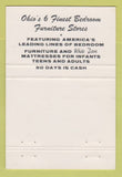 Matchbook Cover - Bedrooms Unlimited Baby Furniture Cleveland OH 40 Strike