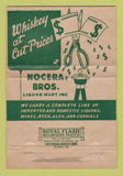 Matchbook Cover - Nocera Bros Liquor Mart East Providence RI 40 Strike