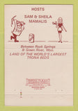 Matchbook Cover - Log Inn Supper Club Rock Springs Green River WY 40 Strike