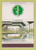 Matchbook Cover - Jurong Bird Park Singapore Flamingos WEAR 40 Strike
