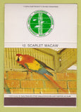 Matchbook Cover - Jurong Bird Park Singapore Scarlett Macaw WEAR 40 Strike