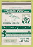 Matchbook Cover - Michigan Advertising Detroit MI Gerald Sklar 40 Strike