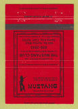 Matchbook Cover - Mustang Strip Club Santa Ana CA girlie 40 Strike