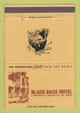Matchbook Cover - Black Bass Hotel Lumberville PA 40 Strike