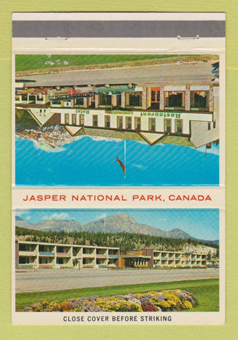 Matchbook Cover - Jasper National Park AB 40 Strike