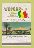 Matchbook Cover - 1964 New York World's Fair Guinea Pavilion 40 Strike