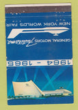 Matchbook Cover - 1964 New York World's Fair General Motors WEAR 40 Strike