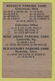 Matchbook Cover - Anthony Wayne Oil Corp Fort Wayne IN Indianapolis 40 Strike