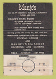 Matchbook Cover - Majo's Turlock CA restaurant WEAR 40 Strike