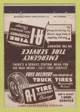 Matchbook Cover - A1 Tire Company Chicago IL 40 Strike