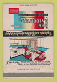 Matchbook Cover - Hen Halbeisen Furniture Kitchens Reading PA 40 Strike