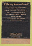 Matchbook Cover - Hen Halbeisen Furniture Kitchens Reading PA 40 Strike