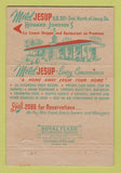 Matchbook Cover - Motel Jesup GA Howard Johnson Restaurant 40 Strike